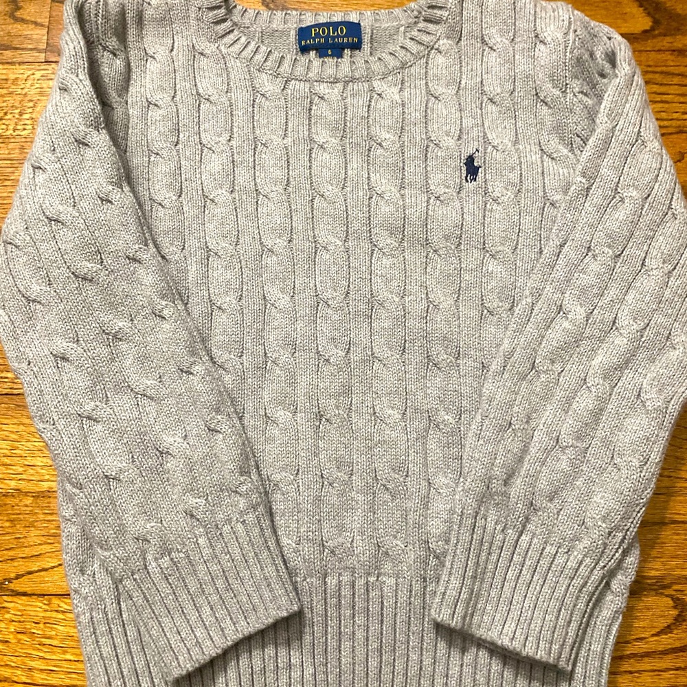 Kids Ralph Lauren cable knit sweater